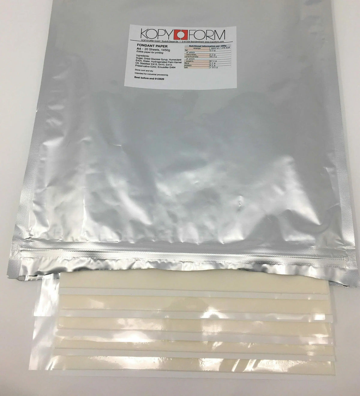 Fondantpapier (icing sheets)