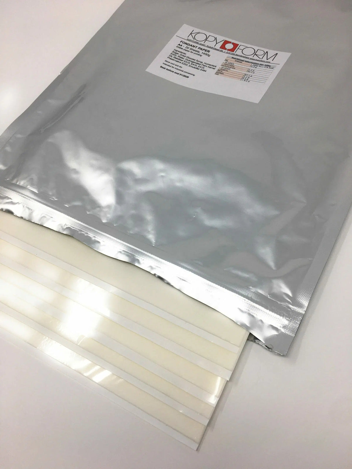 Fondantpapier (icing sheets)